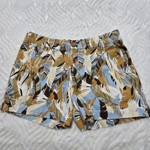 PATAGONIA Tropical Leaf Print Women's Shorts. Size 2
